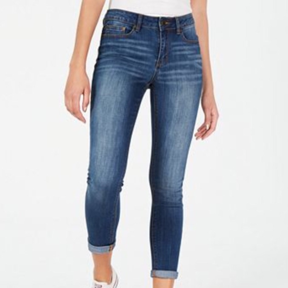 Indigo Rein Cropped Jeans (Capri)